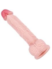 Ten Rengi 22 cm Dildo | Gerçekçi ve Damarlı Yapı | Esnek Silikon Model No: 1030