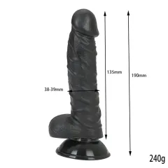 Dana Starter 19 cm Gerçekçi Dildo – Vantuzlu Model | 724Haz