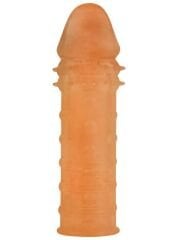 Extra Texture Sleeve Tırtıklı Penis Kılıfı - Ten Rengi