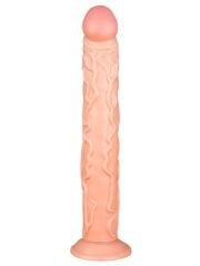 Ten Rengi 35 cm Dildo | Gerçekçi, Damarlı ve Esnek Büyük Boy Model