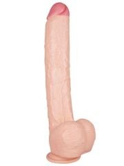 Ten Rengi 41 cm Dev Dildo | Gerçekçi ve Esnek Uzun Model