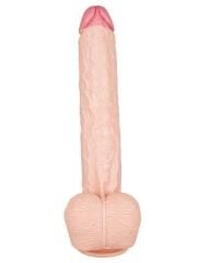 Ten Rengi 41 cm Dev Dildo | Gerçekçi ve Esnek Uzun Model