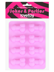 724Haz Penis Şeklinde Silikon Kalıp | Çikolata, Jöle ve Buz İçin Esnek Kalıp