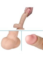 Ten Rengi 23 cm Gerçekçi Dildo | Damarlı ve Gerçek Dokulu