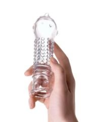 Boyn Penis Kılıfı TPR  Şeffaf 14,7 cm