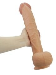 Ten Rengi Realistik Dildo 34 cm | Gerçekçi Yapay Penis