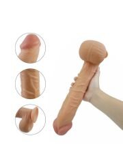 Ten Rengi Realistik Dildo 34 cm | Gerçekçi Yapay Penis