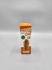Extender Cap Sitabella Penis Kılıfı, 2.5 inç, antenli, lateks