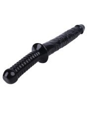 Siyah 38 cm Gerçekçi Dildo | Uzun, Vakum Tabanlı & Cilt Dostu Silikon Seks Oyuncağı