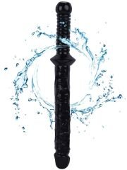 Siyah 38 cm Gerçekçi Dildo | Uzun, Vakum Tabanlı & Cilt Dostu Silikon Seks Oyuncağı