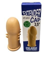 Extender Cap Sitabella Penis Klıfı, 3.5 inç, antenli, lateks