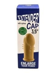 Extender Cap Sitabella Penis Klıfı, 3.5 inç, antenli, lateks