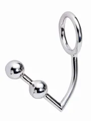 Çift Boğumlu Çelik Anal Plug | Paslanmaz Çelik, Su Geçirmez, Parlak