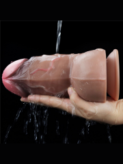 Sliding-Skin Çift Katmanlı Dong | Realistik & Çift Yoğunluk Tasarımı | 724Haz