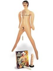 Big John Titreşimli Penisli Şişme Erkek Bebek