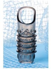 XLover Penis Extender Kılıfı TPE Siyah Şeffaf 7.5 cm