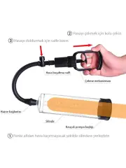 XL Penis Pompası - Ölçerli ve Güçlü Vakum Cihazı
