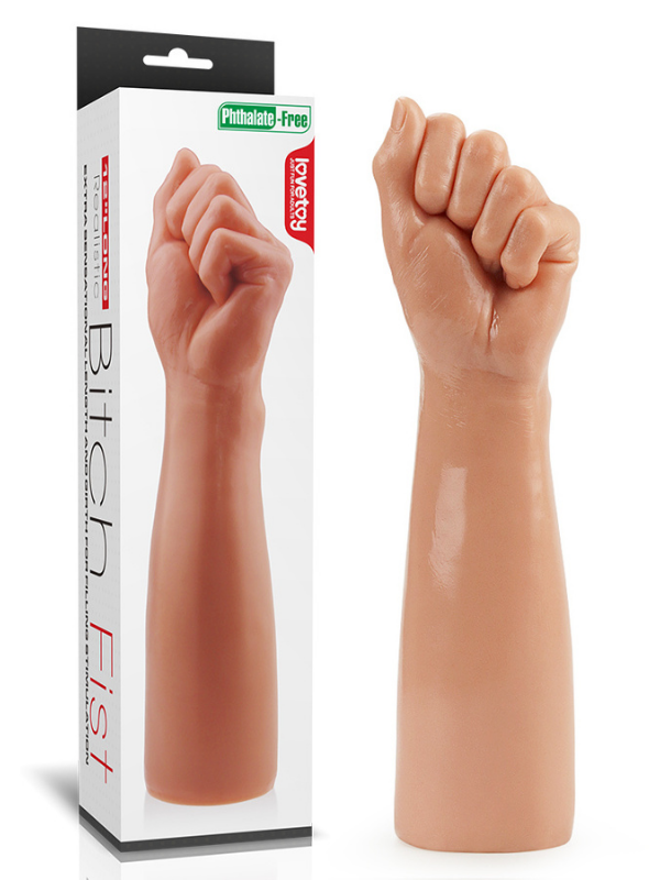 Yumruk King Size Realistik Fist Dildo | Anatomik Parmak & Eklem Detaylı | 724Haz