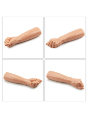 Yumruk King Size Realistik Fist Dildo | Anatomik Parmak & Eklem Detaylı | 724Haz