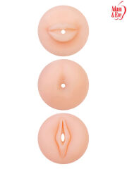3 Adet Silikon Başlıklı Penis Pompası - Et Dokulu & Etkili