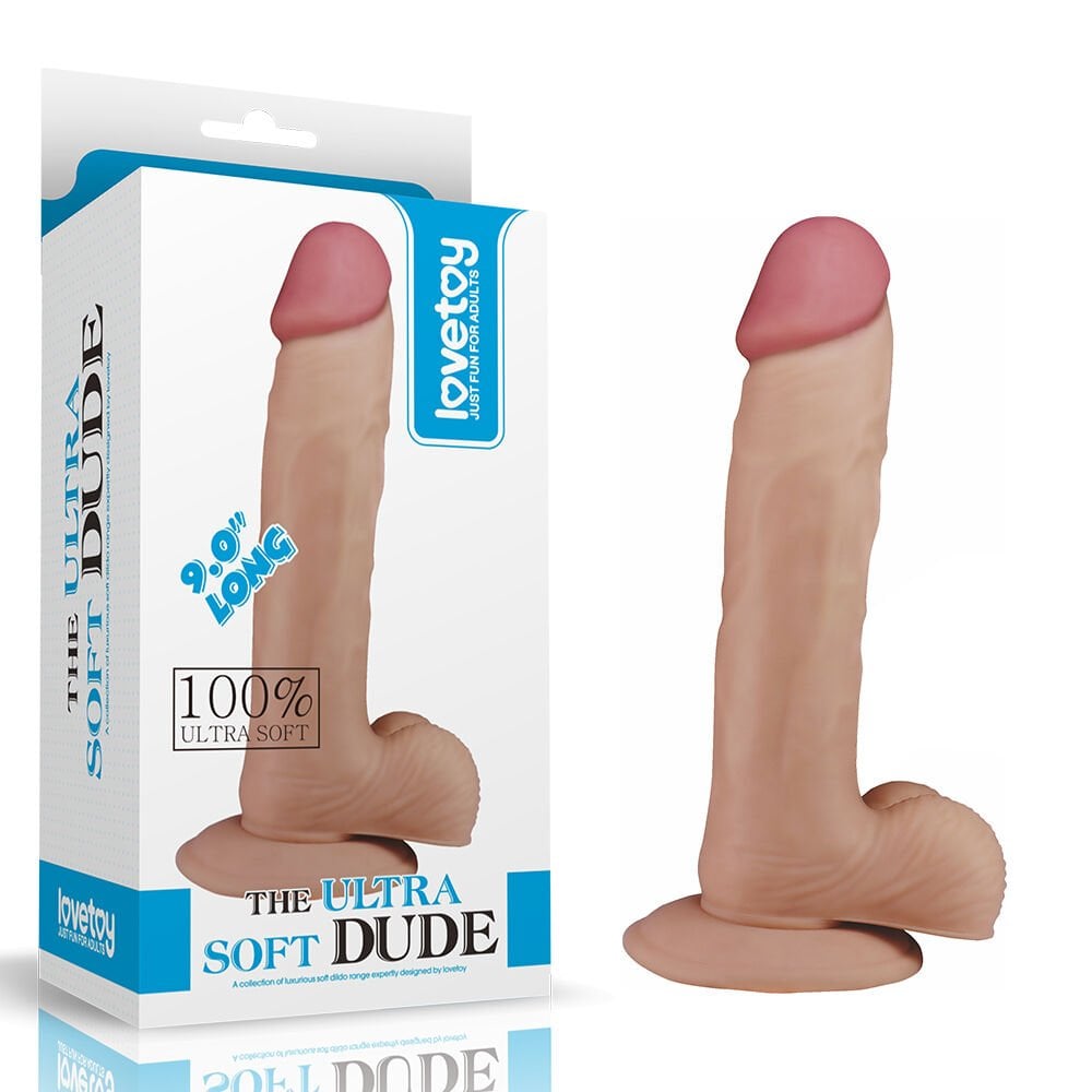 The Ultra Soft Dude Dildo | Yumuşak Teknoloji & Vantuzlu Tasarım | 724Haz