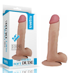 The Ultra Soft Dude Dildo | Yumuşak Teknoloji & Vantuzlu Tasarım | 724Haz