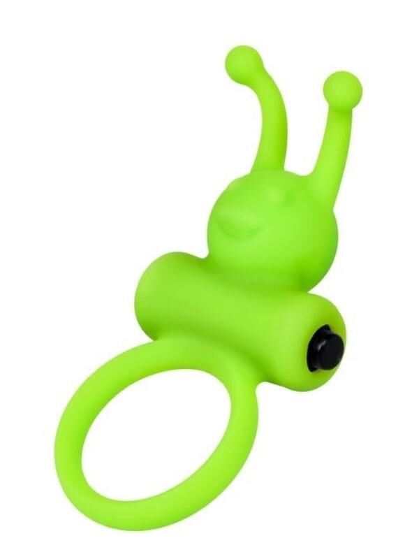 Flik Titreşimli Penis Halkası Yeşil 9,1 cm