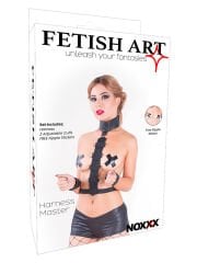 NOXXX FETISH Art Harness Bağlama Seti – Ayarlanabilir Yumuşak Harness Kiti