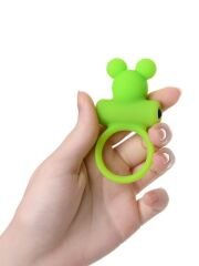 Chio Titreşimli Penis Halkası Yeşil 8,1 cm