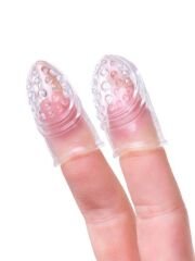 Favi Şeffaf Parmak Kılıfı Seti - 3.5 cm Erojen Bölge Uyarıcı