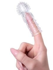 Hicks Şeffaf Parmak Kılıfı 8,5 cm | Esnek, Cilt Dostu, TPR Malzeme