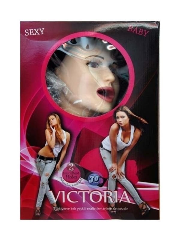 Esmer Victoria Büyük Boy Titreşimli & Sesli Şişme Kadın