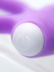 Censan Zort Titreşimli Penis Halkası silikon mor  2 cm