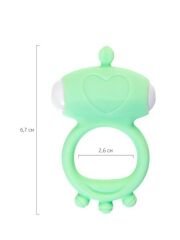 Censan Fowd Titreşimli Penis Halkası silikon yeşil 2,6 cm