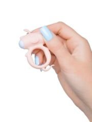 Kear Titreşimli Penis Halkası Silikon Pembe 2 cm