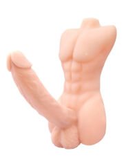 Temptation Bigger Man Erkek Yarım Vücut Formu | Kaslı Torso Manken | 724Haz