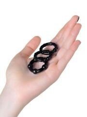 Penis Halka Seti TPE siyah 3,5/3/2 cm