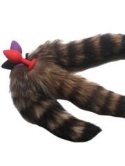 724Haz Silikon Uçlu Tilki Kuyruk Anal Plug | Gerçekçi Kuyruklu, Ergonomik ve Dekoratif