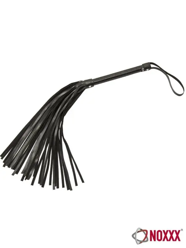 Siyah Deri Kırbaç – Deri Saplak BDSM Kırbaç