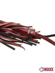 Kırmızı Deri Kırbaç – Ayarlanabilir BDSM Deri Saplak