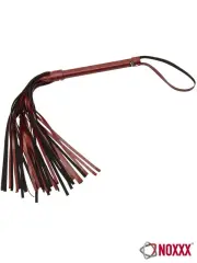 Kırmızı Deri Kırbaç – Ayarlanabilir BDSM Deri Saplak