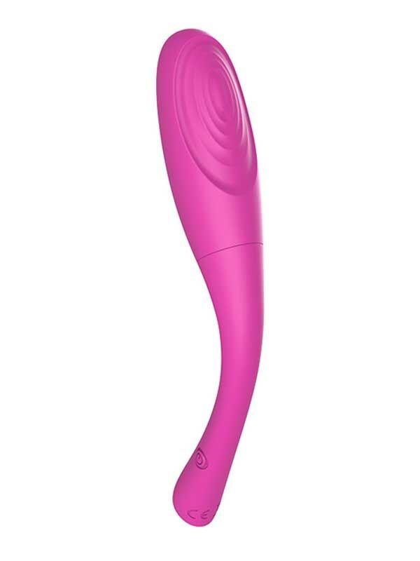 Telefon Kontrollü Şarjlı Vibratör Pembe | 20 cm, 10 Modlu, Suya Dayanıklı