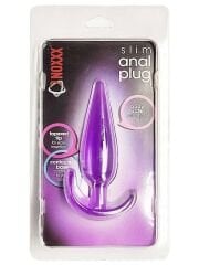 NOXXX T Anal Plug Mor - Esnek Silikon Başlangıç Plugu