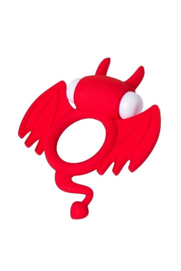 Jos Sweet Devil Titreşimli Penis ve Klitoris Halkası - Esnek & Çift Uyarım