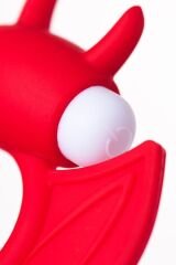 Jos Sweet Devil Titreşimli Penis ve Klitoris Halkası - Esnek & Çift Uyarım