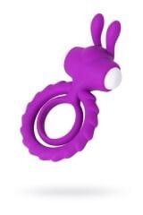 Jos Good Bunny Titreşimli Mor Penis Halkası