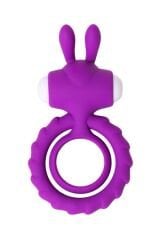 Censan Jos Good Bunny Titreşimli Mor Penis Halkası