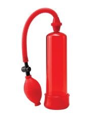 Kırmızı Penis Pompası - 20cm Boyutunda Güçlü Vakum