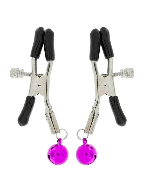 Göğüs Klipsi Zilli - Hassas Uyarım İçin Titreşimli Meme Klipsi