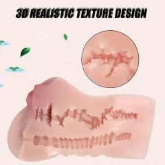 Pierre Çift Girişli Masturbator – Anal & Vajinal & Esnek Malzeme | 724Haz